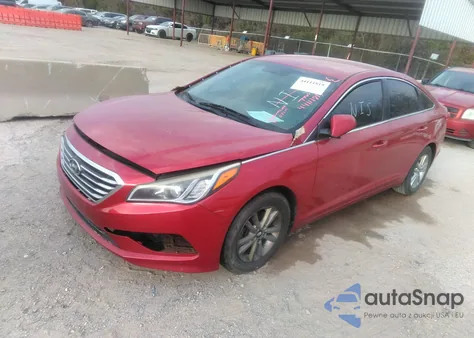 2017 Hyundai Sonata из США, поврежденный, VIN 5NPE24AFXHH448030